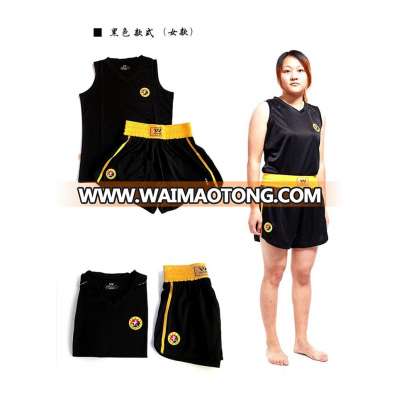 women wushu sanda uniform sanda suit for competition (shorts/skirt style)