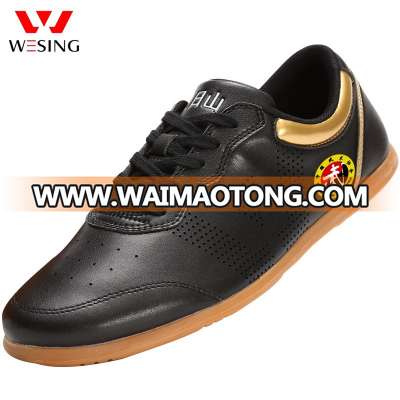 Wesing White Breathable Leather Kung Fu Tai Chi Shoes wushu shoes